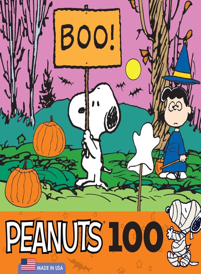 RoseArt - Peanuts - Boo! - 100 Piece Jigsaw Puzzle for Kids and Adults - Image 4
